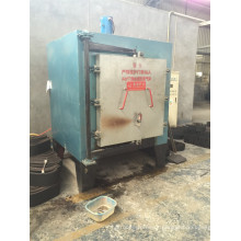 Net belt type hot air circulation tempering furnace